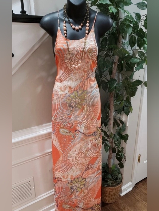 Esley Dresses & Skirts - Esley boho maxi coral dress sz medium NWT *Z